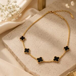 Monarch Clover Necklace